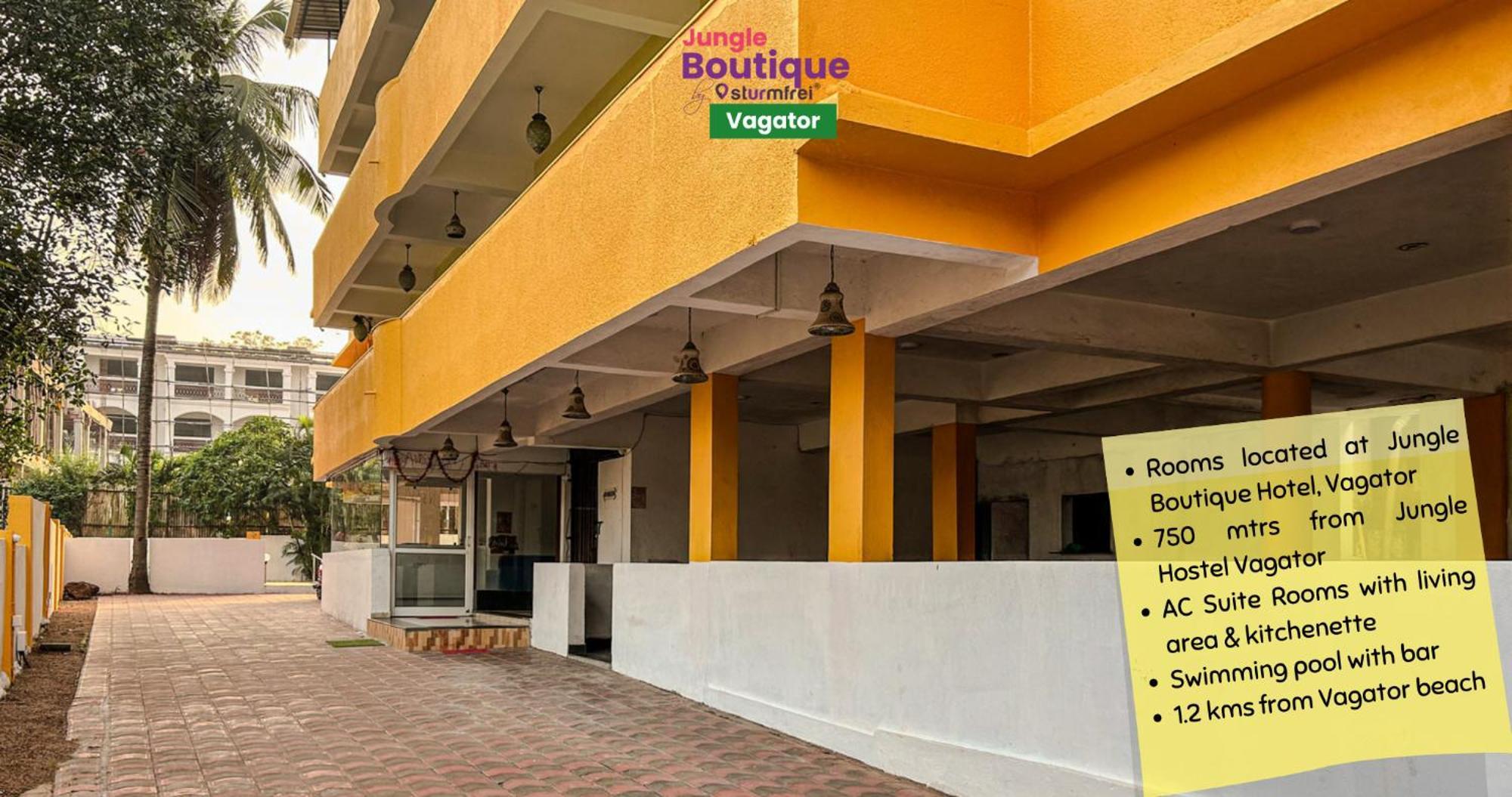 Albergue Jungle By Sturmfrei Vagator Exterior foto