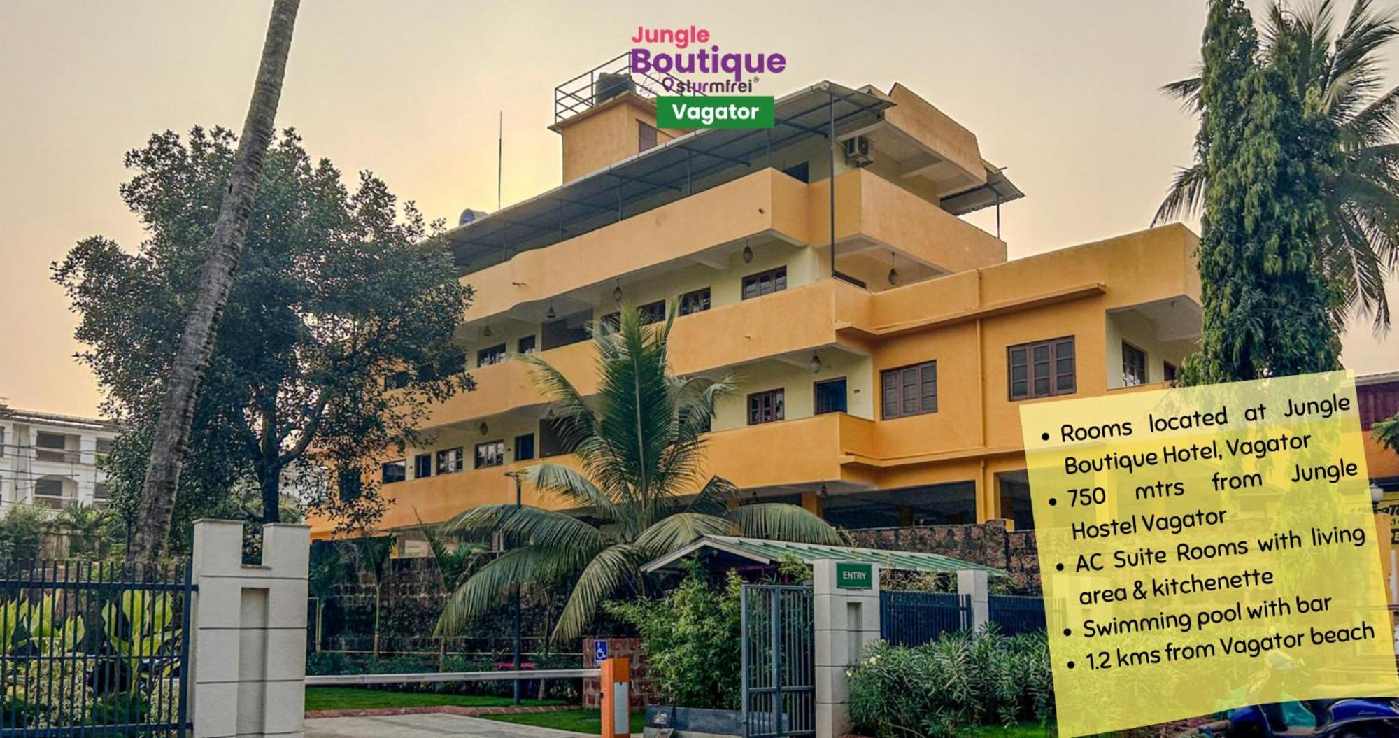 Albergue Jungle By Sturmfrei Vagator Exterior foto